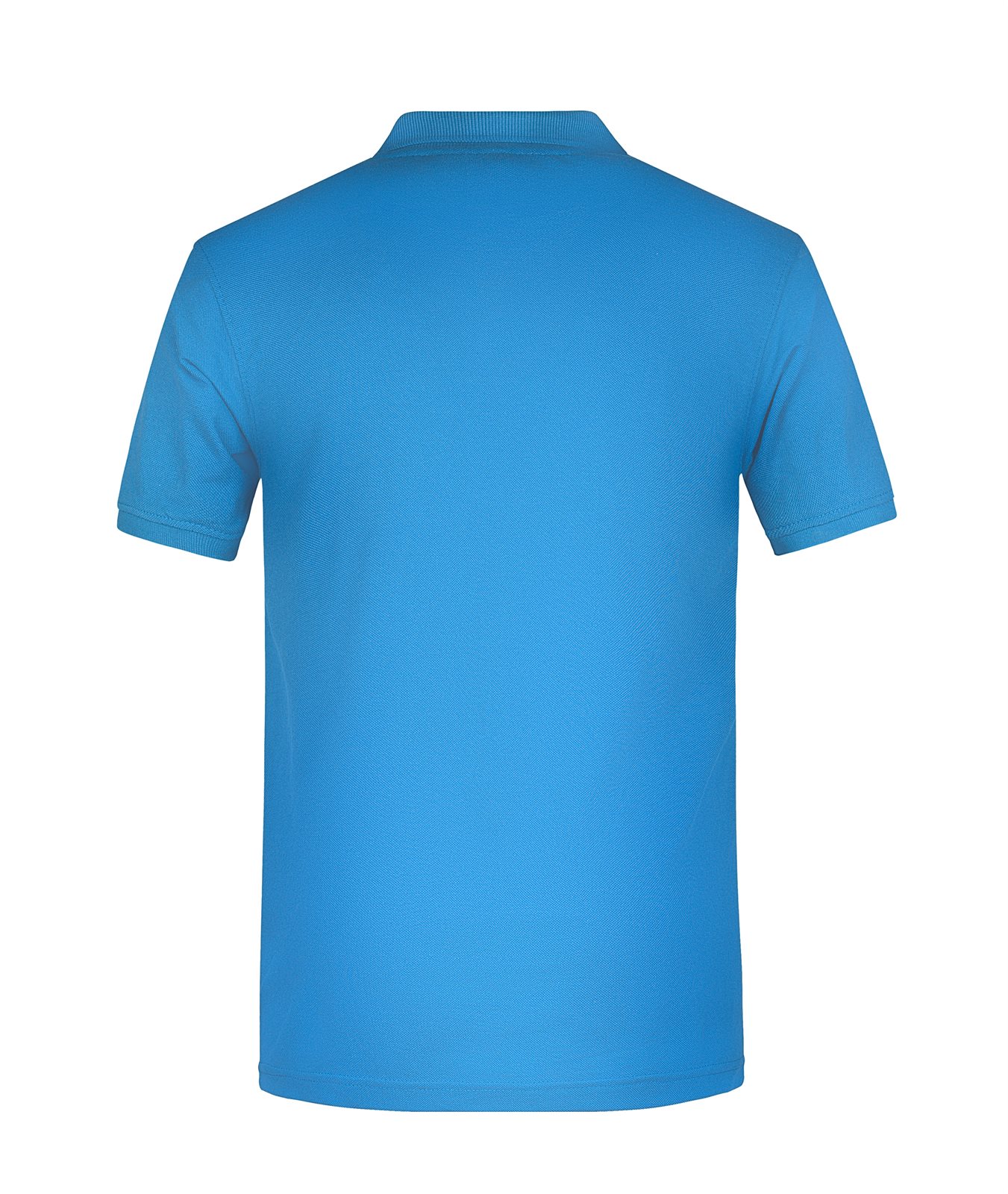 Poloshirt Herren Blau – Men's ORGANIC Workwear Polo OCS Blended, Detailansicht