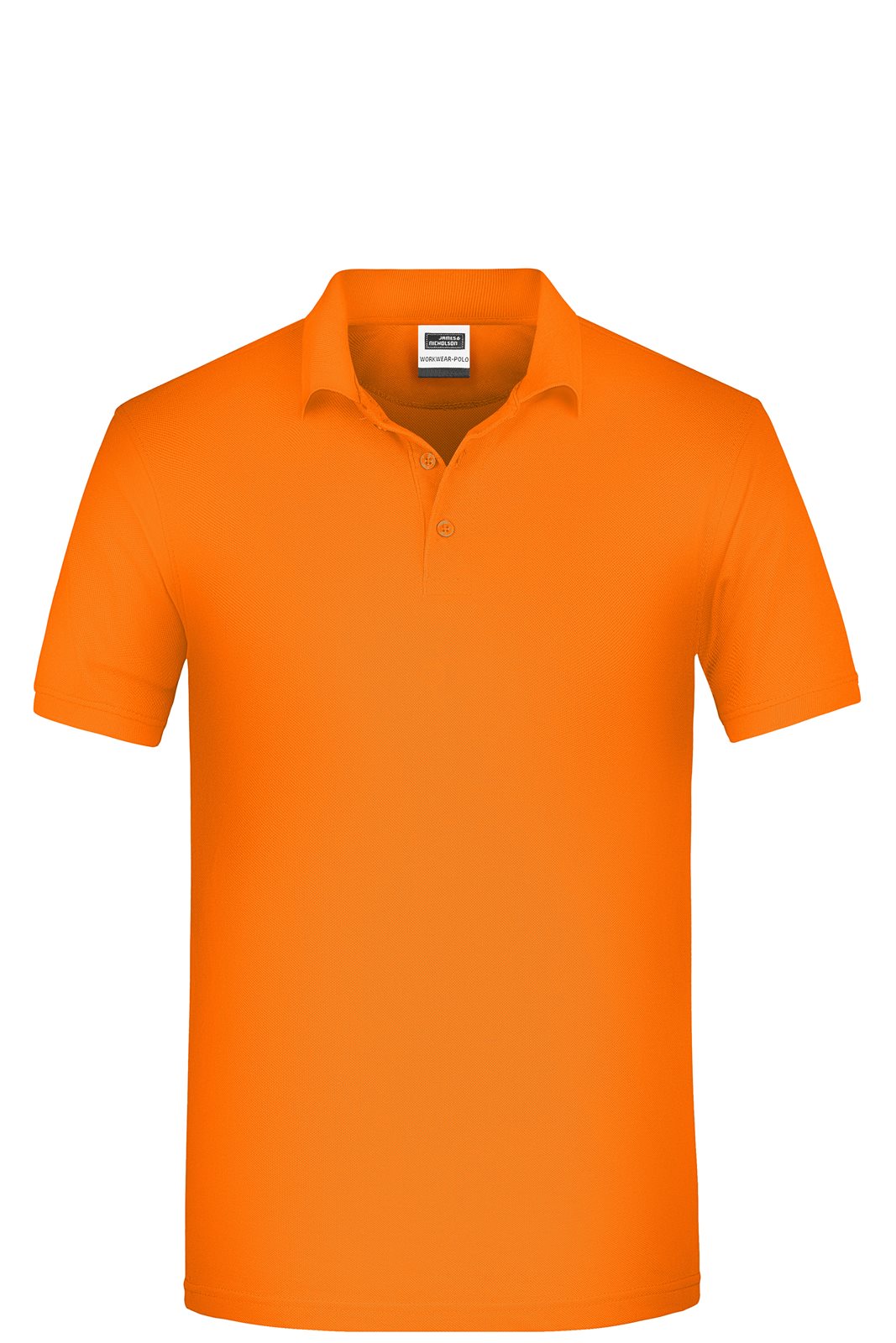 Poloshirt Herren Orange – Men's ORGANIC Workwear Polo OCS Blended