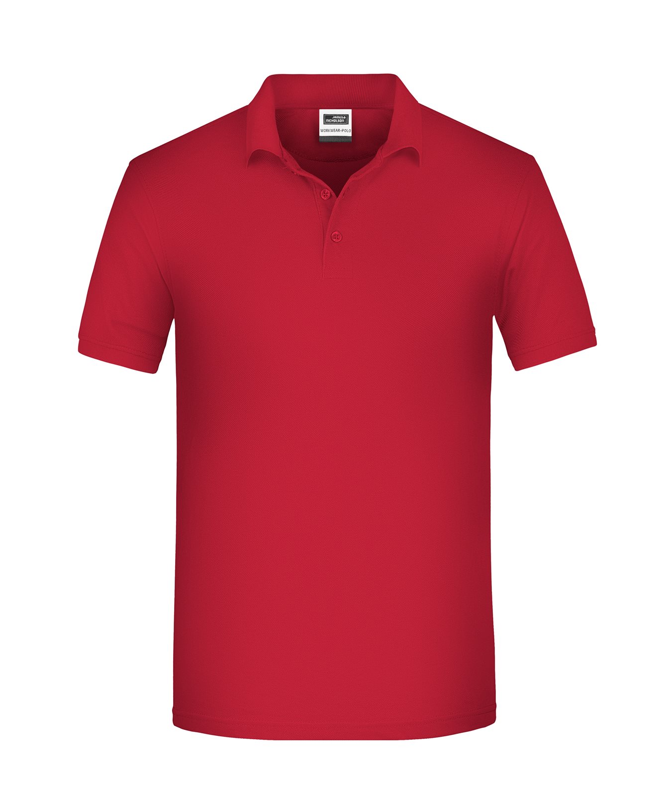 Poloshirt Herren Rot – Men's ORGANIC Workwear Polo OCS Blended