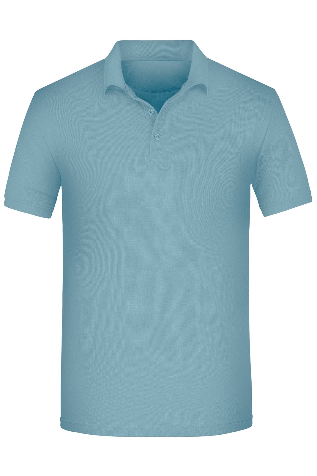 Poloshirt Herren Blau/Grau – Men's ORGANIC Workwear Polo OCS Blended