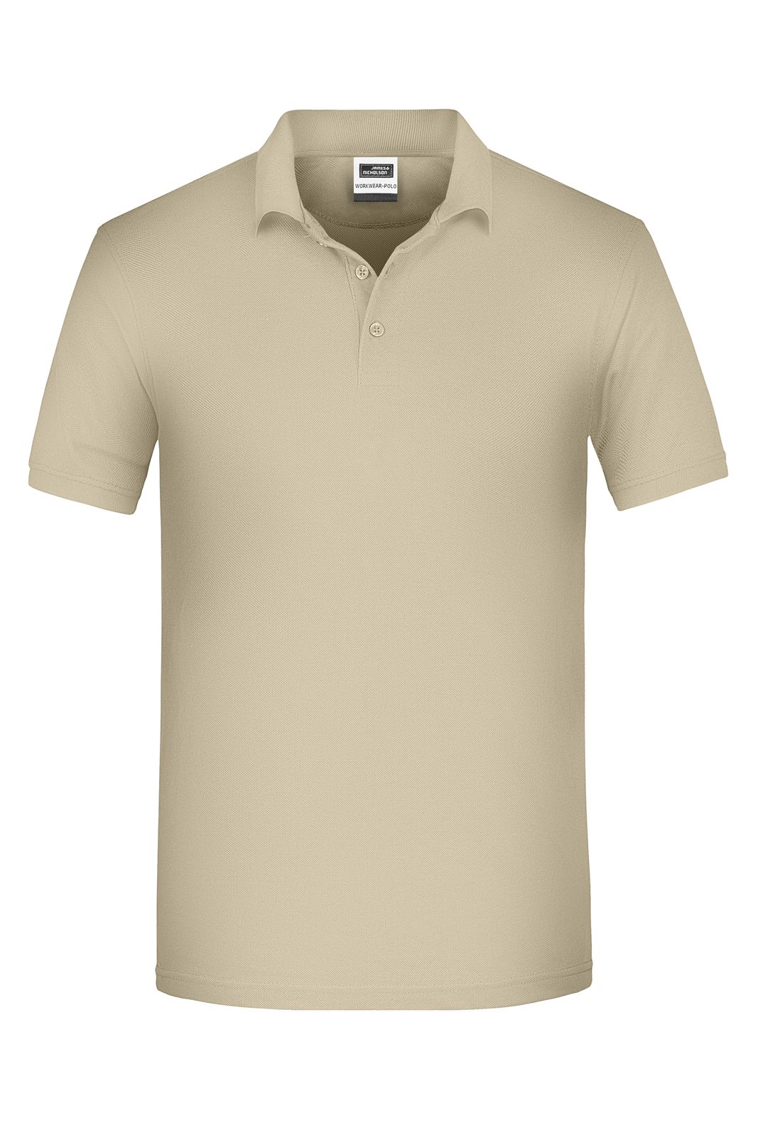 Poloshirt Herren Braun/Grau – Men's ORGANIC Workwear Polo OCS Blended