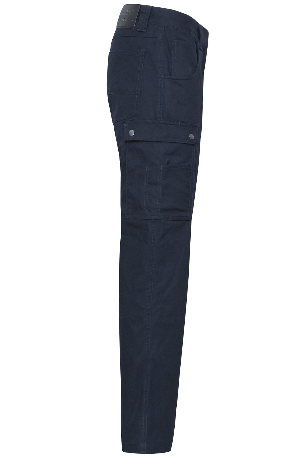 Hose Unisex Blau – Workwear Cargo Pants, Detailansicht