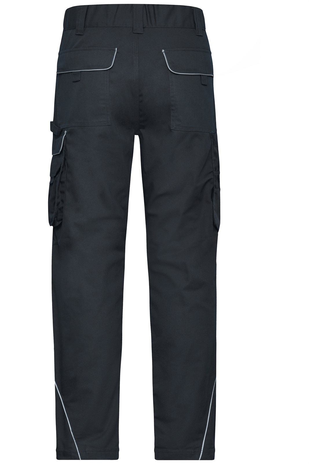 Hose Unisex Grau – Workwear Pants - SOLID -, Detailansicht