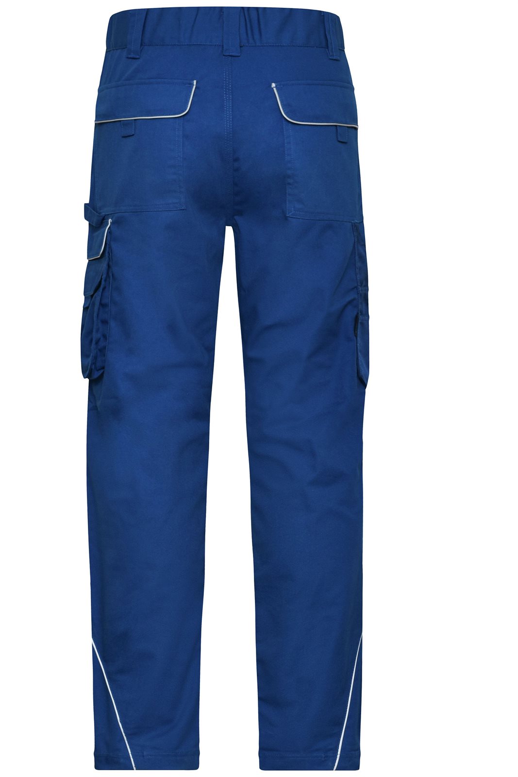 Hose Unisex Blau – Workwear Pants - SOLID -, Detailansicht