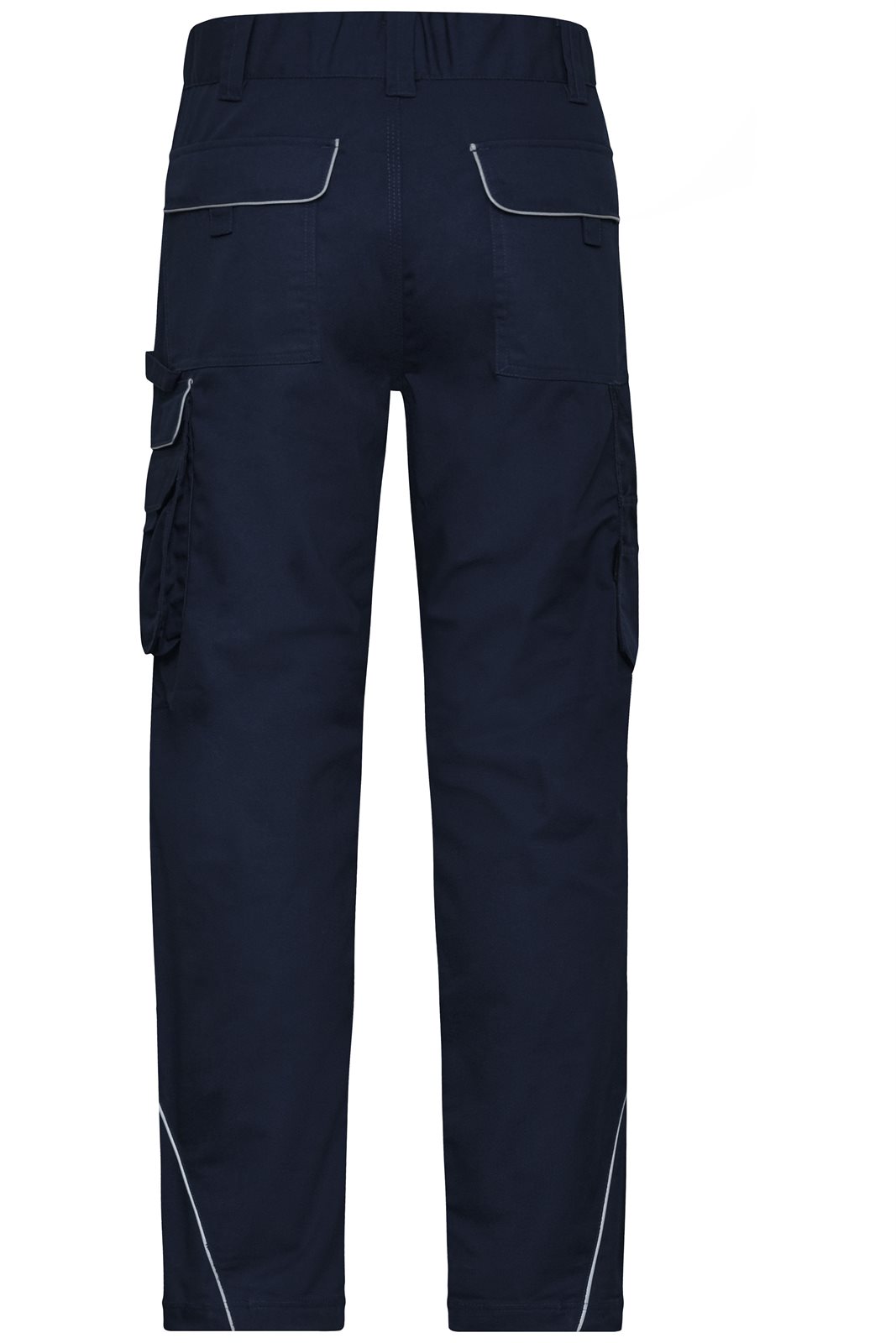 Hose Unisex Blau – Workwear Pants - SOLID -, Detailansicht