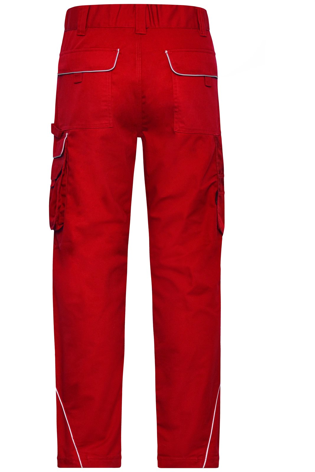 Hose Unisex Rot – Workwear Pants - SOLID -, Detailansicht