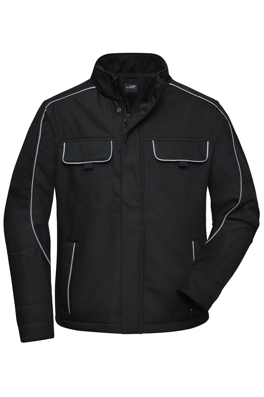 Jacke Unisex Schwarz – Workwear Softshell Jacket - SOLID -