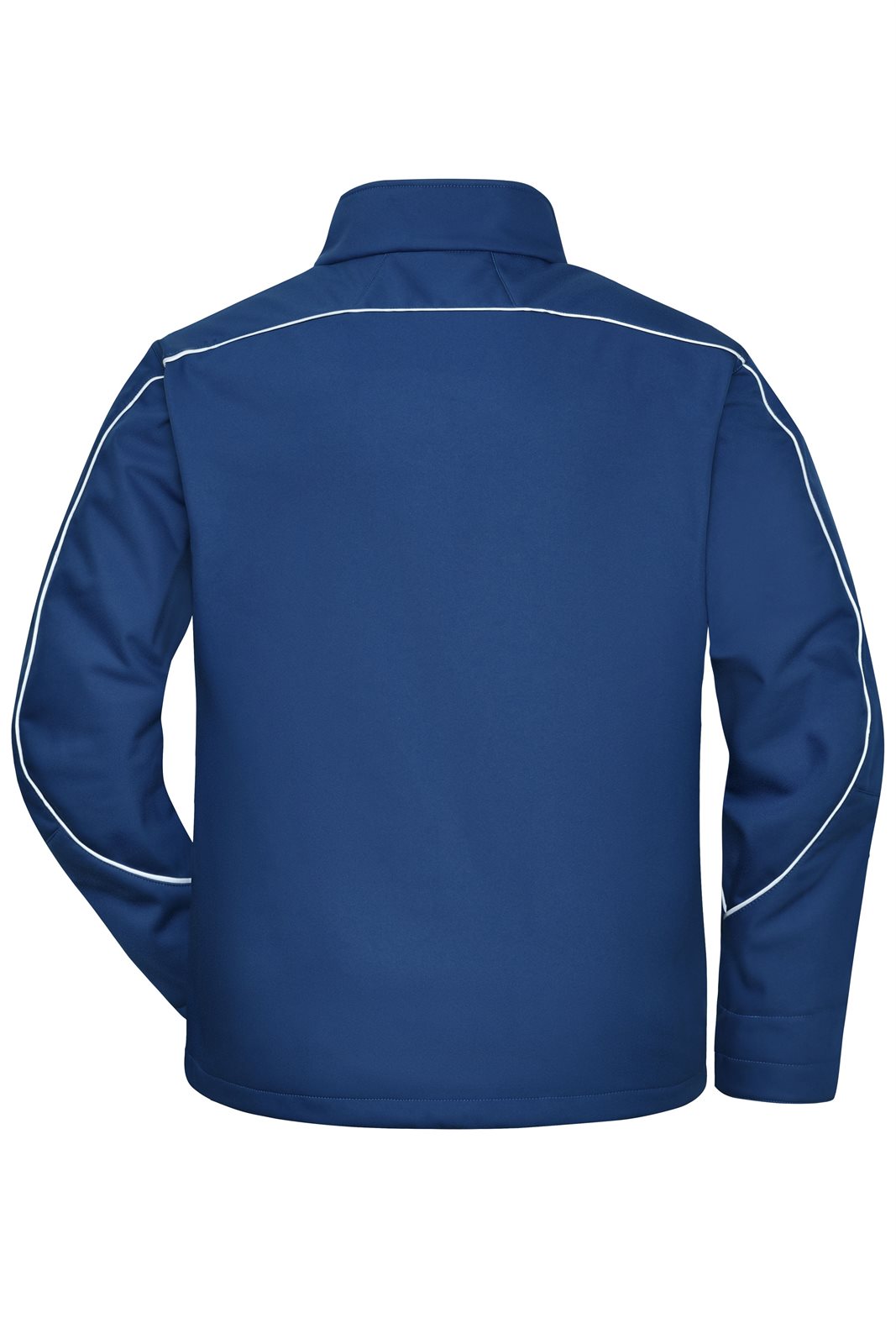 Jacke Unisex Blau – Workwear Softshell Jacket - SOLID -, Detailansicht