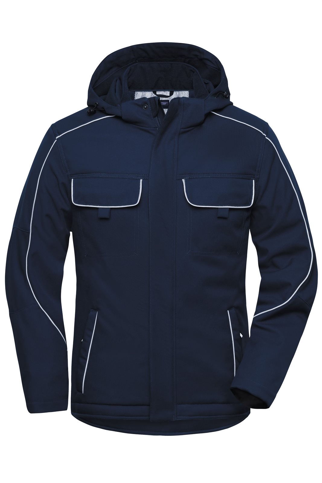 Jacke Unisex Blau – Workwear Softshell Padded Jacket - SOLID -