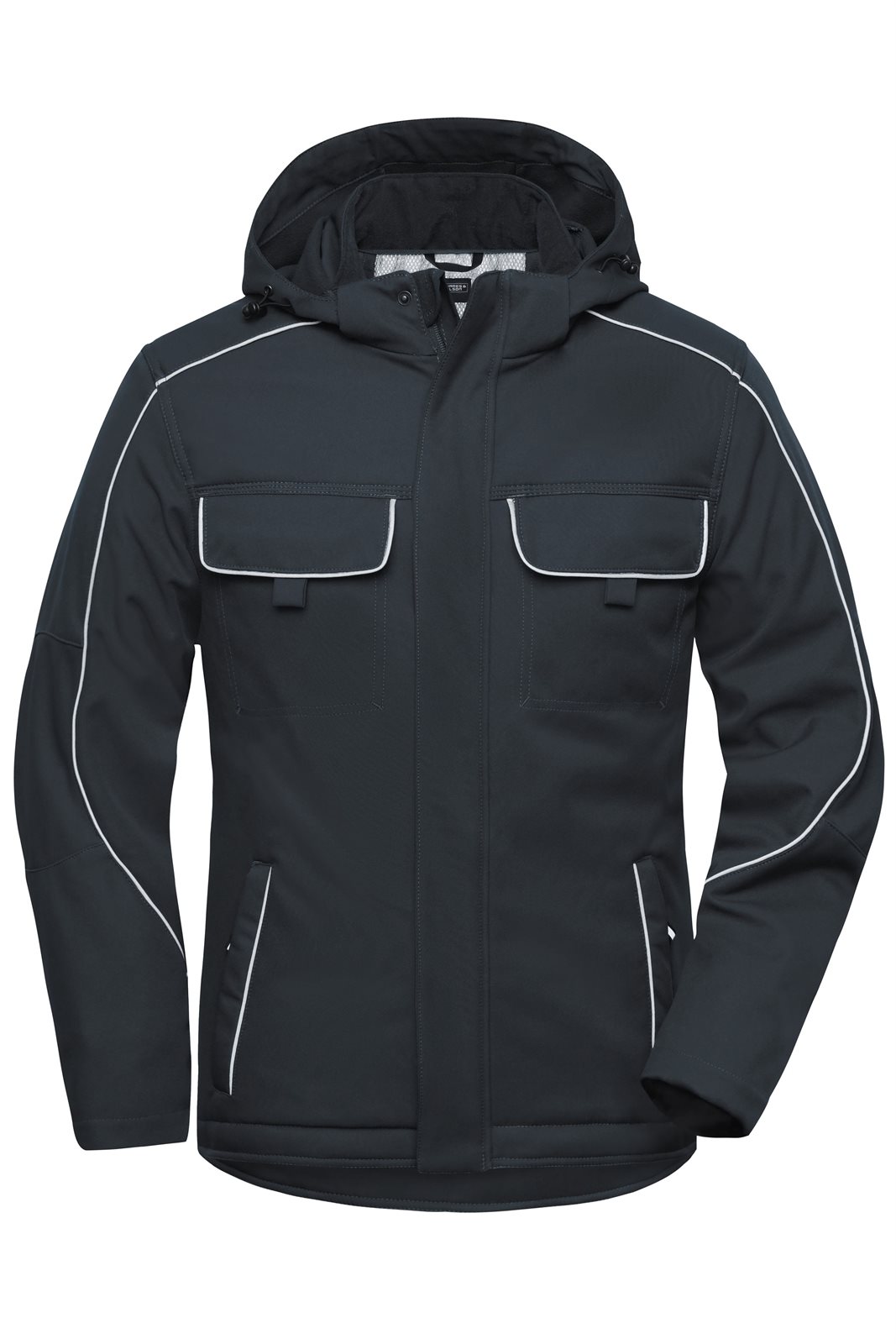 Jacke Unisex Grau – Workwear Softshell Padded Jacket - SOLID -