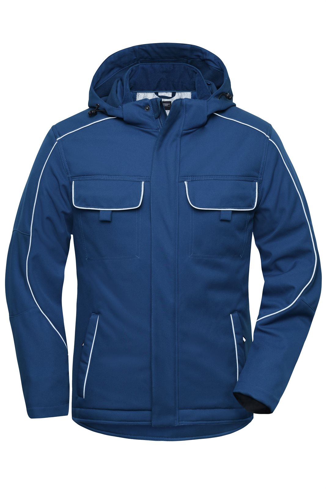 Jacke Unisex Blau – Workwear Softshell Padded Jacket - SOLID -