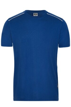 T-Shirt Herren Schwarz – Men's Workwear T-Shirt - SOLID -   OCS Blended