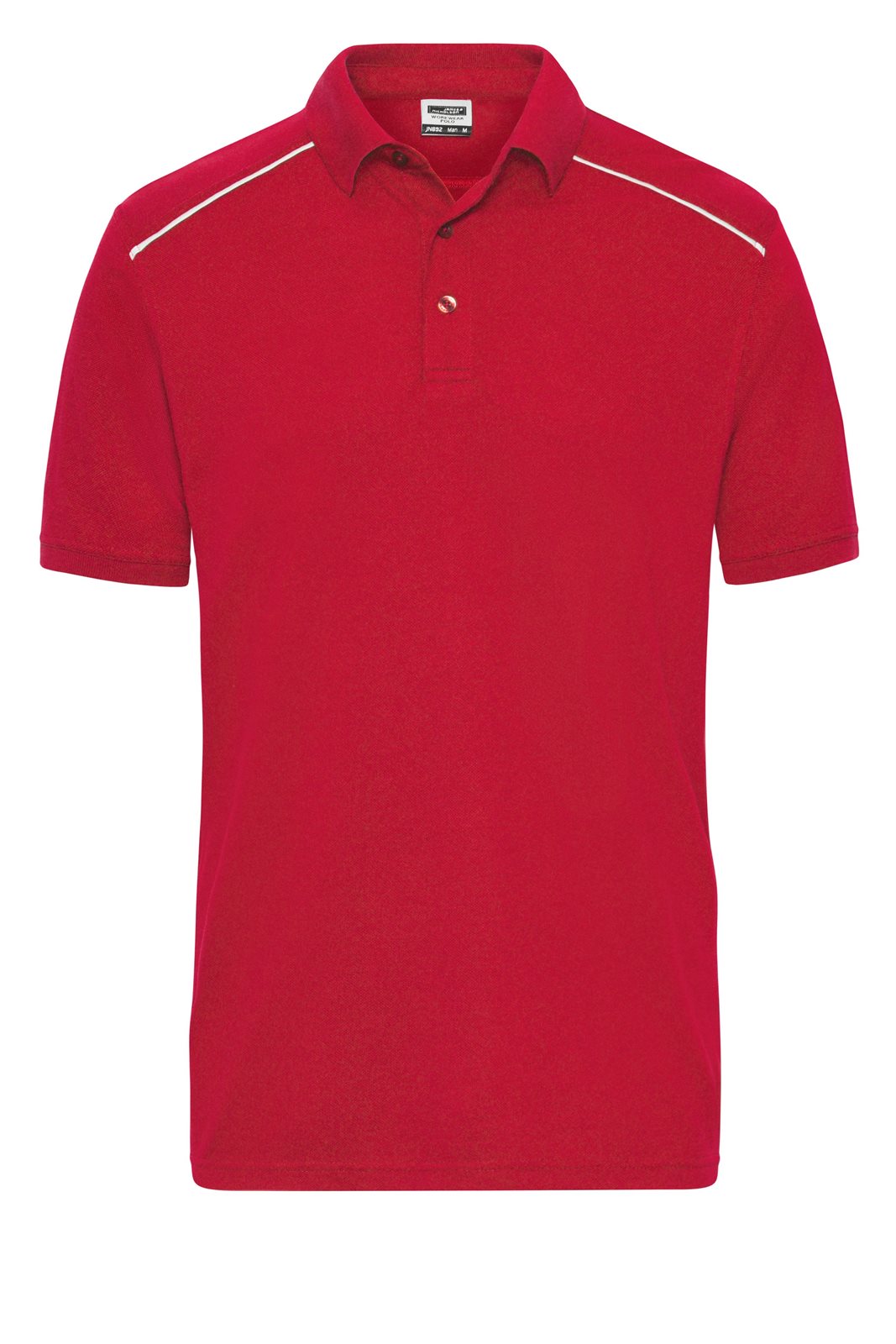 Poloshirt Herren Rot – Men's Workwear Polo - SOLID - OCS Blended