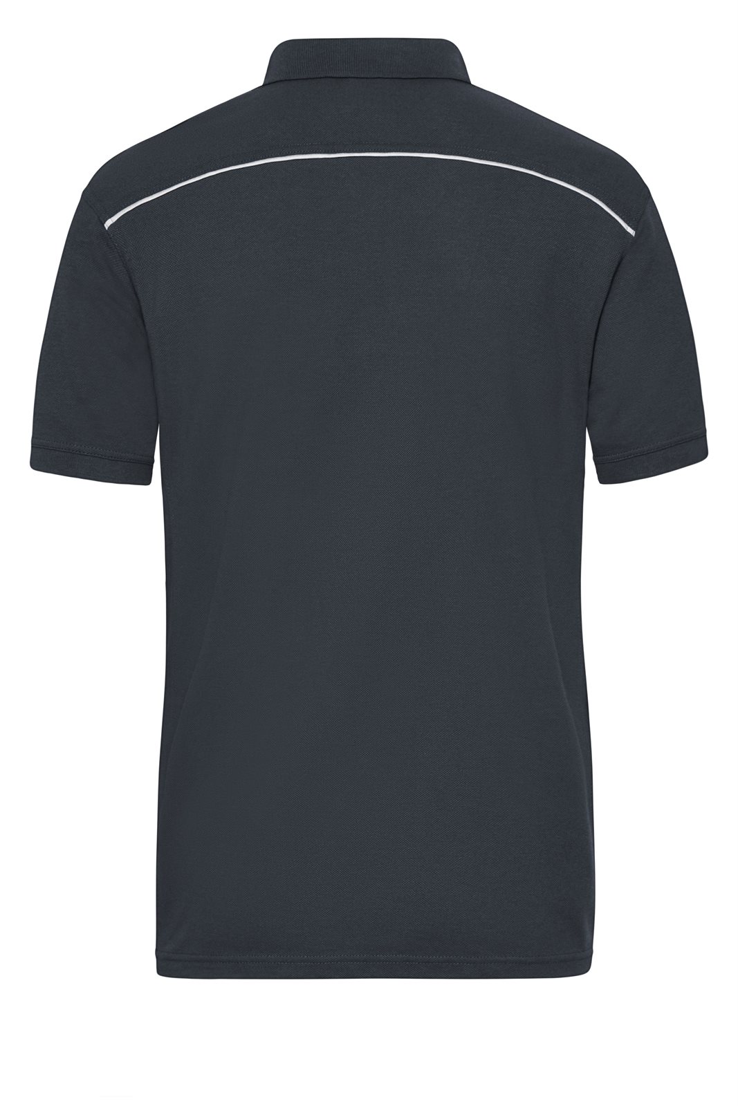 Poloshirt Herren Grau – Men's Workwear Polo - SOLID - OCS Blended, Detailansicht