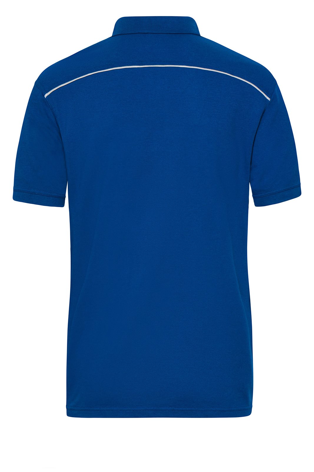 Poloshirt Herren Blau – Men's Workwear Polo - SOLID - OCS Blended, Detailansicht
