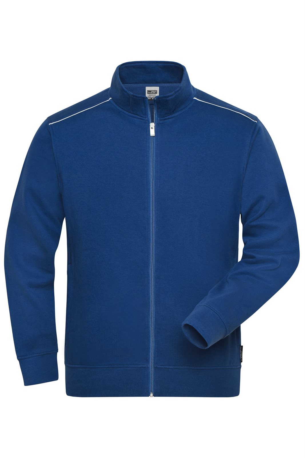 Jacke Unisex Blau – Workwear Sweat Jacket - SOLID -