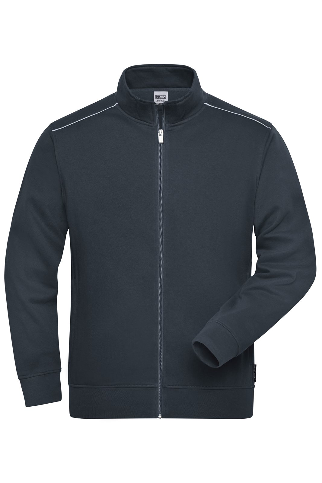 Jacke Unisex Grau – Workwear Sweat Jacket - SOLID -