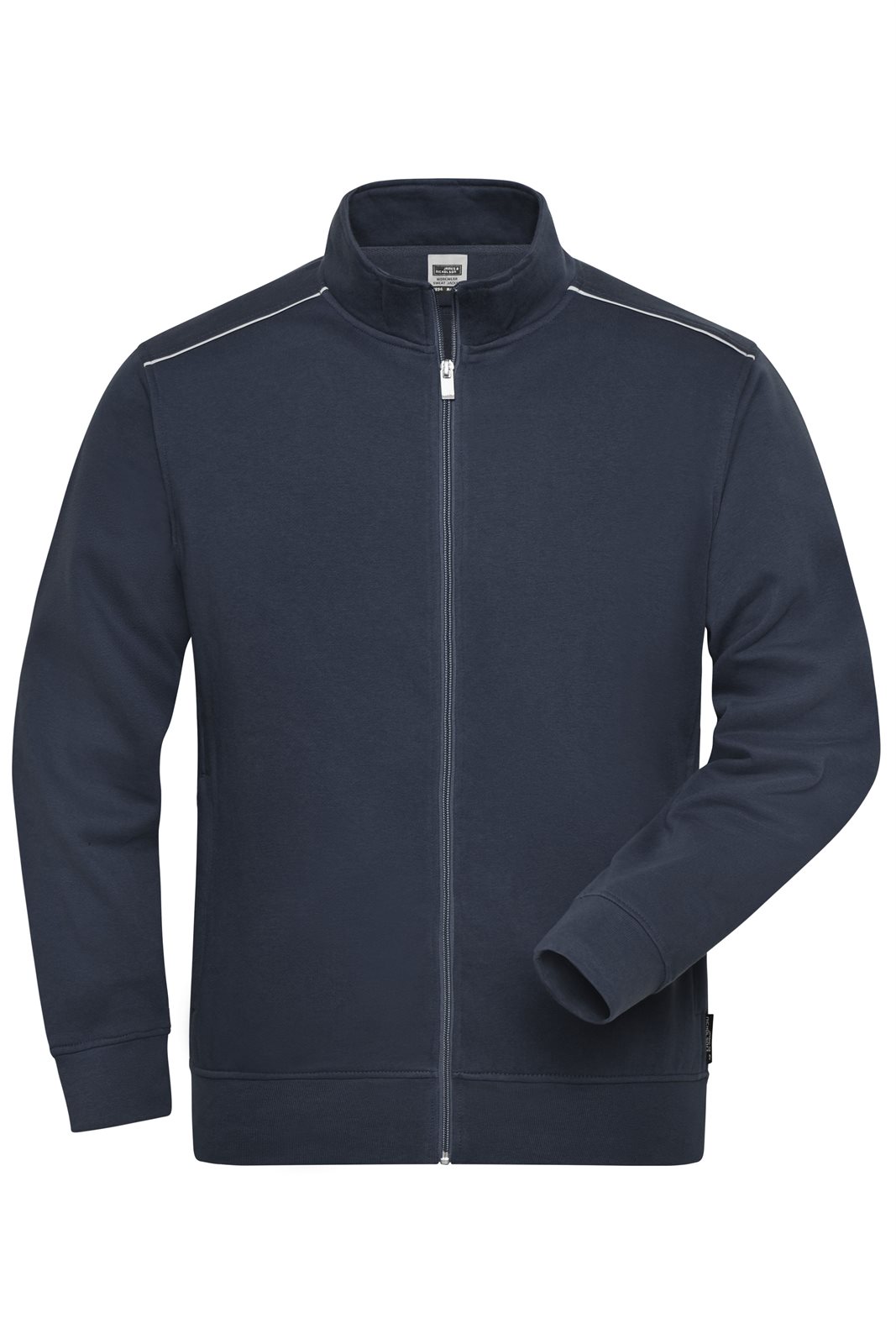 Jacke Unisex Blau – Workwear Sweat Jacket - SOLID -