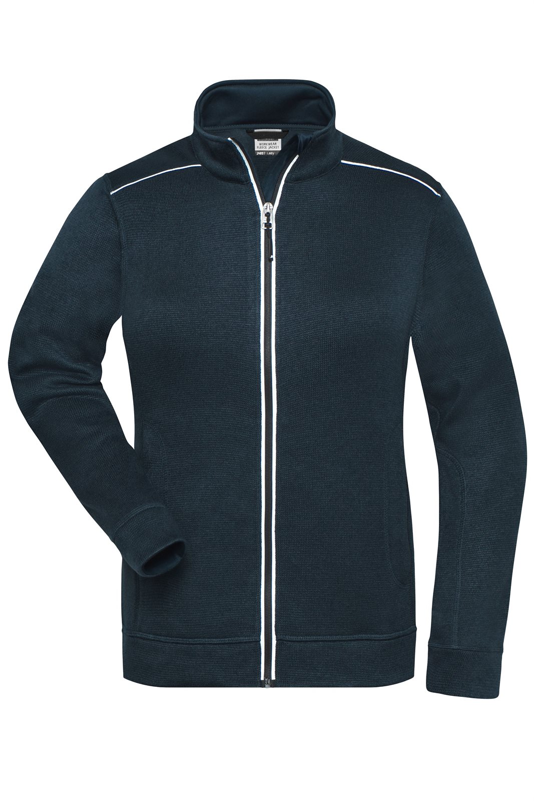 Jacke Damen Blau – Ladies' Knitted Workwear Fleece Jacket - SOLID -