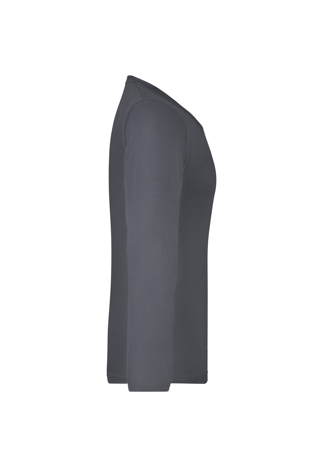 Pullover Damen Grau – Ladies' Shirt Long-Sleeved Medium, Detailansicht