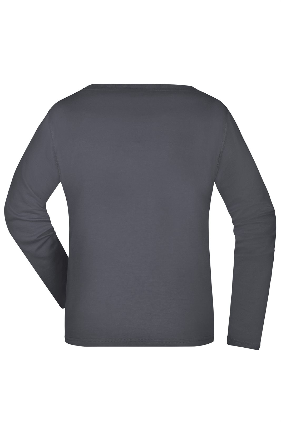 Pullover Damen Grau – Ladies' Shirt Long-Sleeved Medium, Detailansicht
