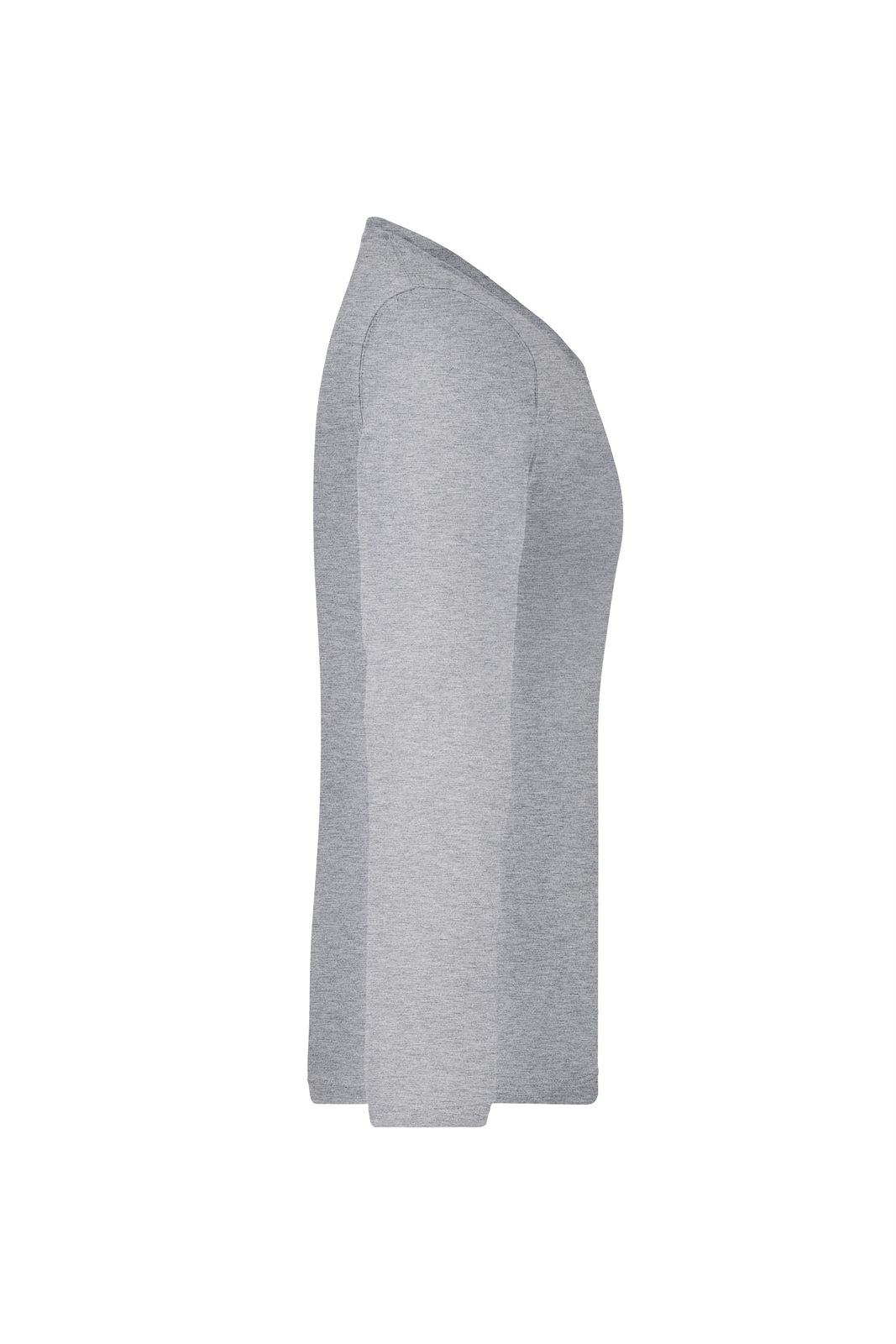 Pullover Damen Grau – Ladies' Shirt Long-Sleeved Medium, Detailansicht