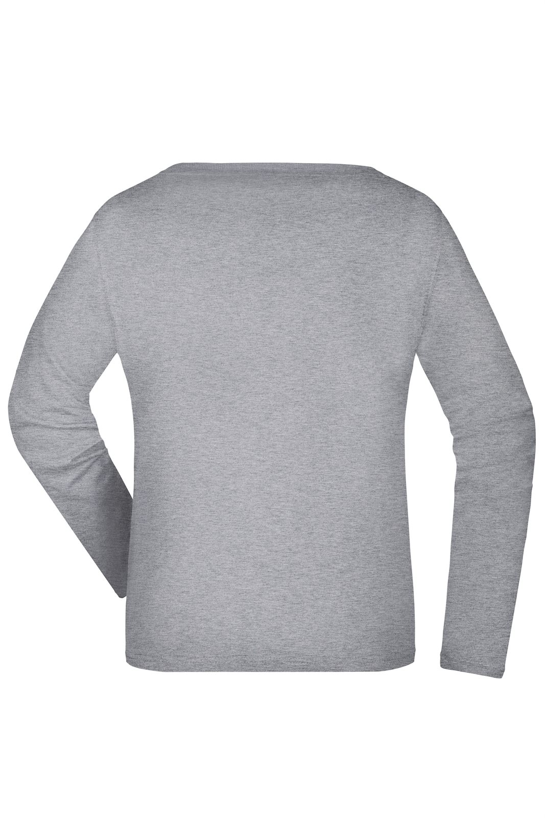 Pullover Damen Grau – Ladies' Shirt Long-Sleeved Medium, Detailansicht