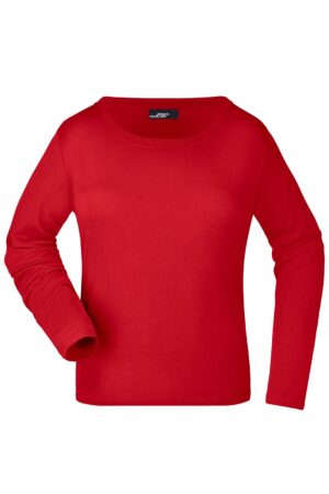 Pullover Damen Schwarz – Ladies' Shirt Long-Sleeved Medium