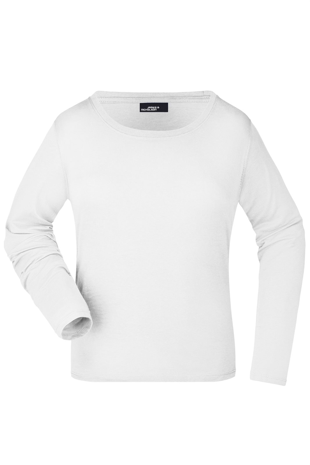 Pullover Damen Weiß – Ladies' Shirt Long-Sleeved Medium