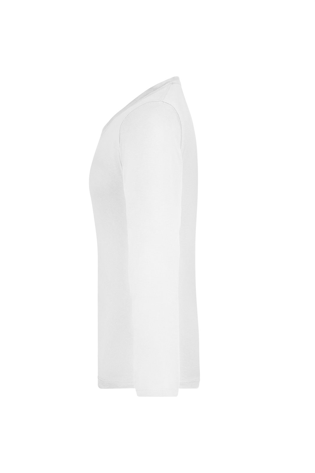 Pullover Damen Weiß – Ladies' Shirt Long-Sleeved Medium, Detailansicht