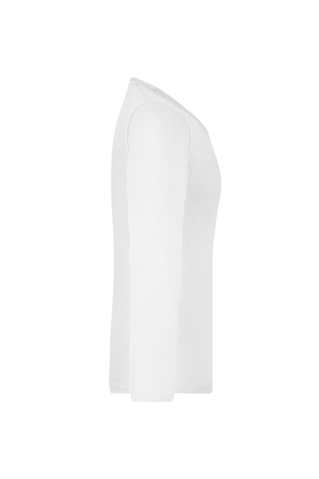Pullover Damen Weiß – Ladies' Shirt Long-Sleeved Medium, Detailansicht