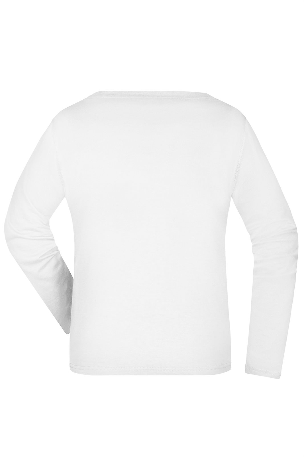 Pullover Damen Weiß – Ladies' Shirt Long-Sleeved Medium, Detailansicht