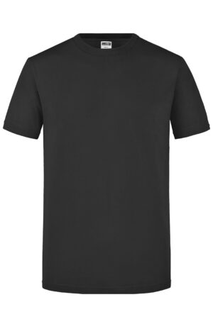 T-Shirt Herren Schwarz – Men's Slim Fit-T