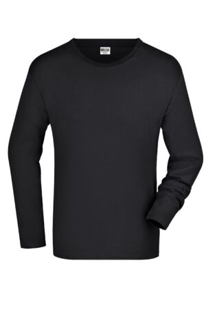 Pullover Herren Schwarz – Men's Long-Sleeved Medium