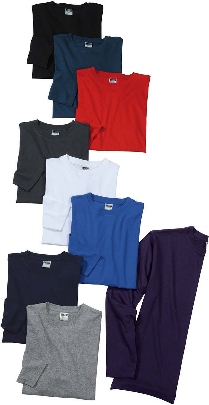 Pullover Herren – Men's Long-Sleeved Medium, Detailansicht
