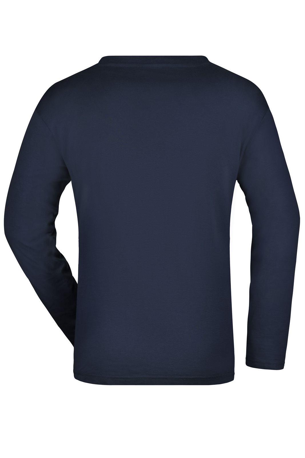 Pullover Herren Blau – Men's Long-Sleeved Medium, Detailansicht