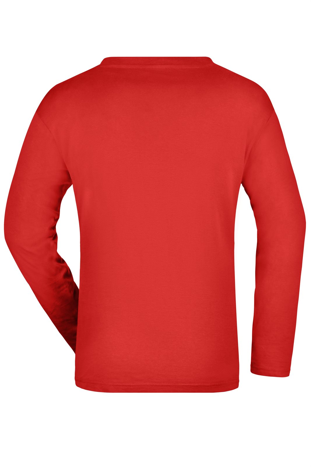 Pullover Herren Rot – Men's Long-Sleeved Medium, Detailansicht