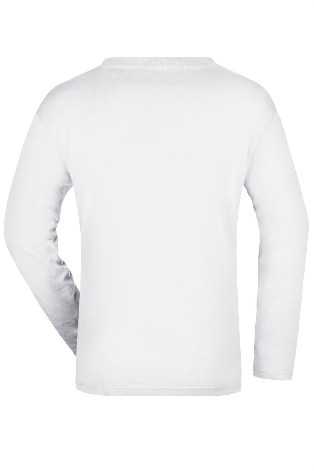 Pullover Herren Weiß – Men's Long-Sleeved Medium, Detailansicht