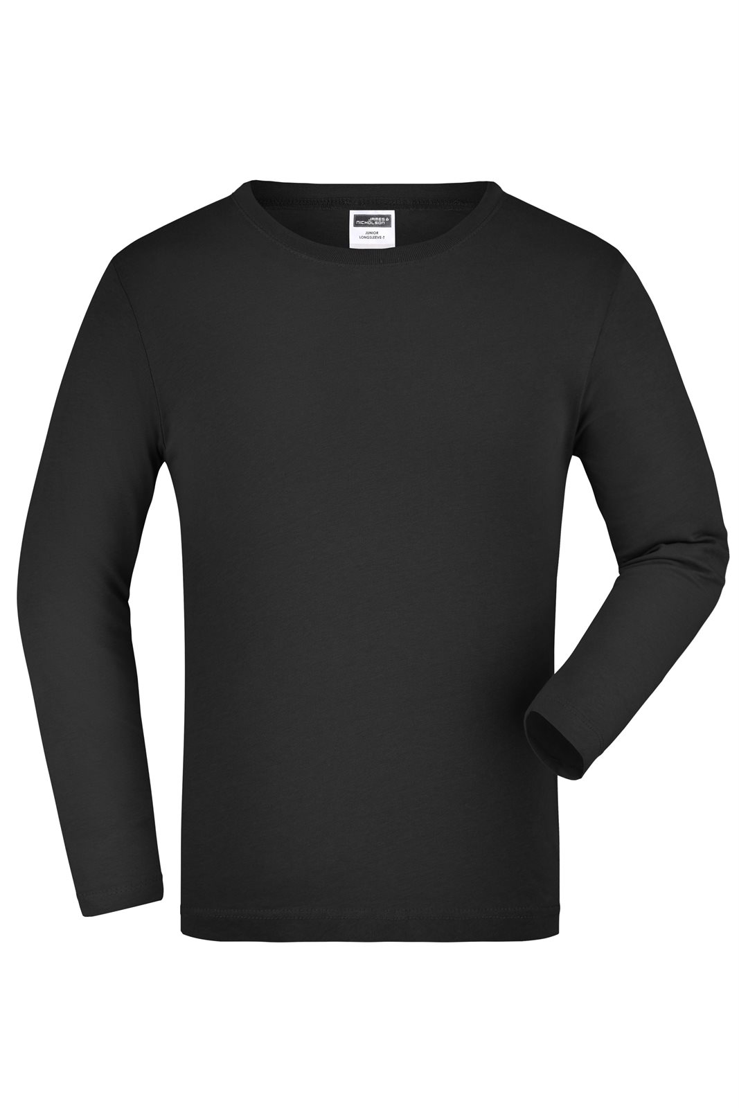Pullover Kinder Schwarz – Junior Shirt Long-Sleeved Medium