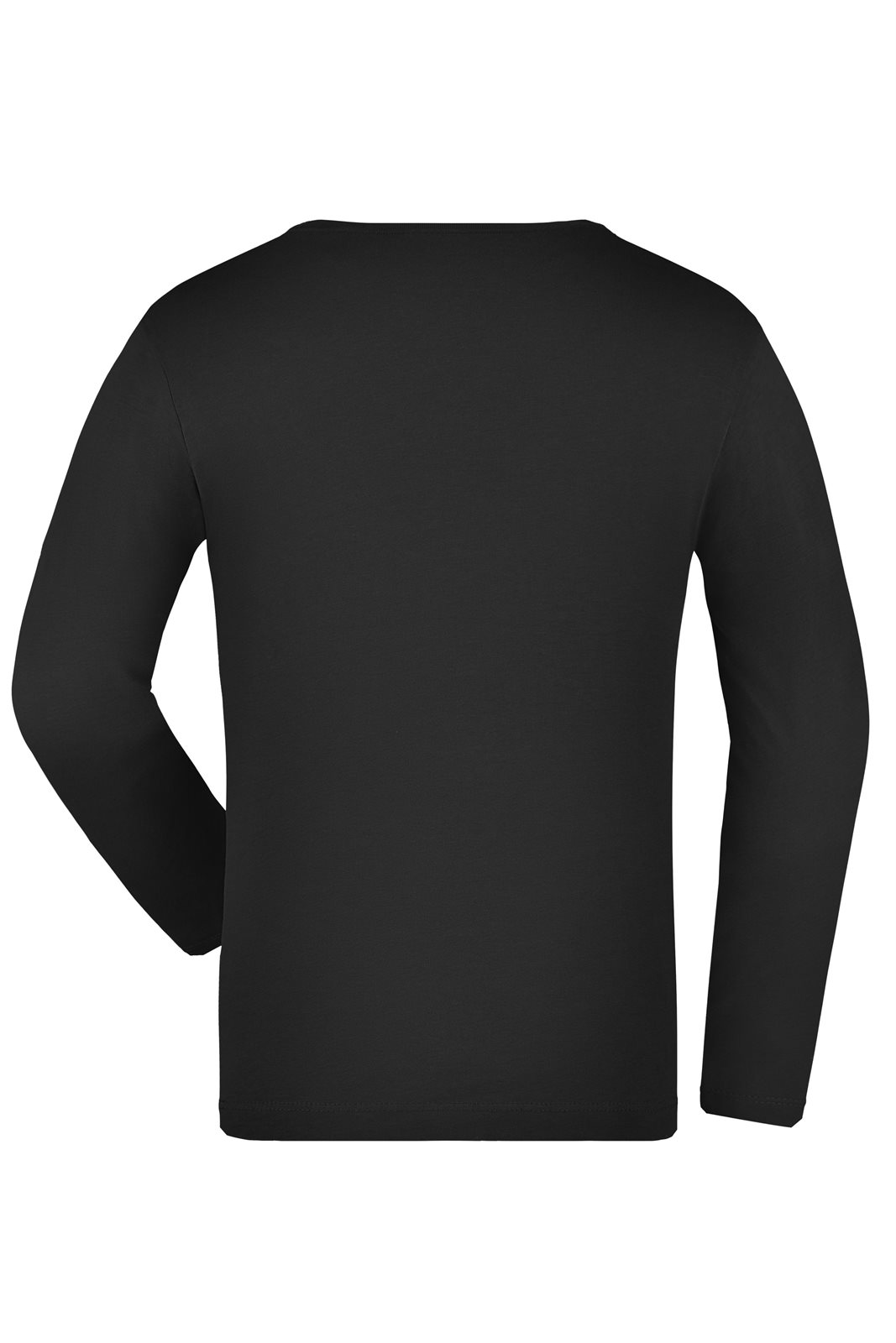 Pullover Kinder Schwarz – Junior Shirt Long-Sleeved Medium, Detailansicht