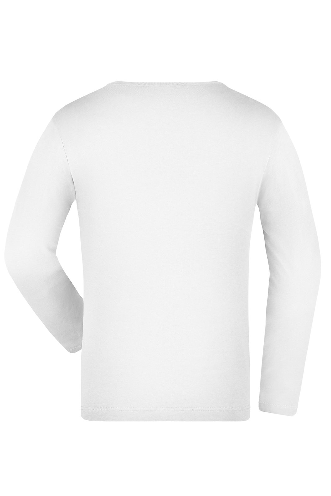 Pullover Kinder Weiß – Junior Shirt Long-Sleeved Medium, Detailansicht