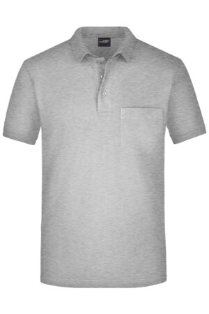 Poloshirt Herren Grau – Men's Polo Pocket