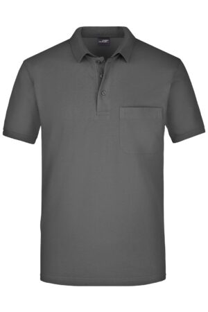 Poloshirt Herren Grau – Men's Polo Pocket