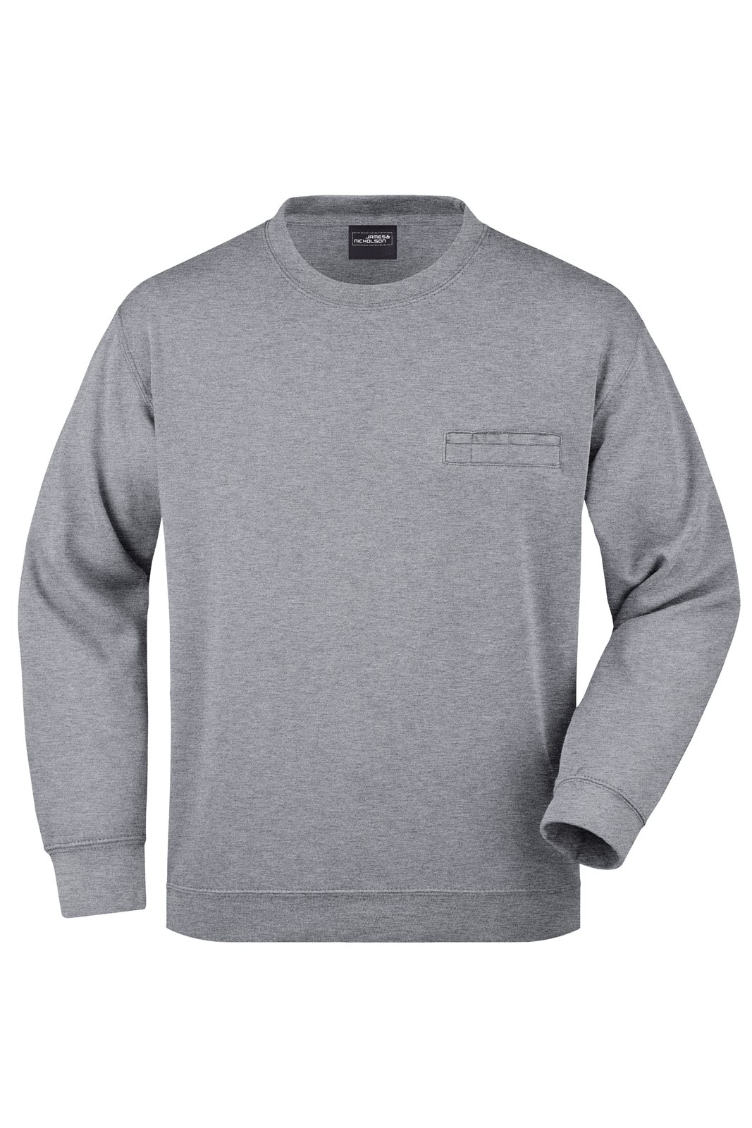 Pullover Herren Grau – Men's Round Sweat Pocket