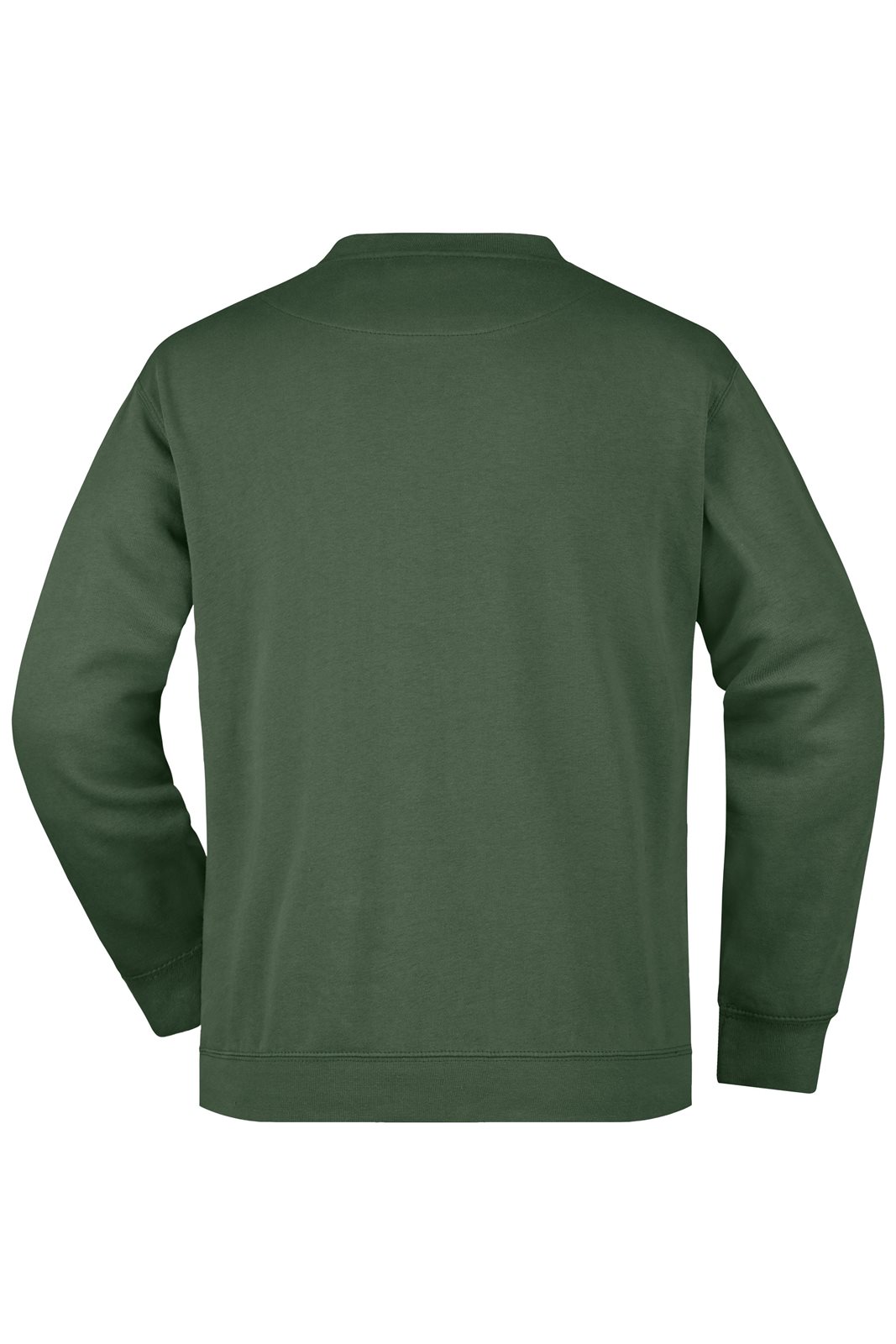 Pullover Herren Grün – Men's Round Sweat Pocket, Detailansicht