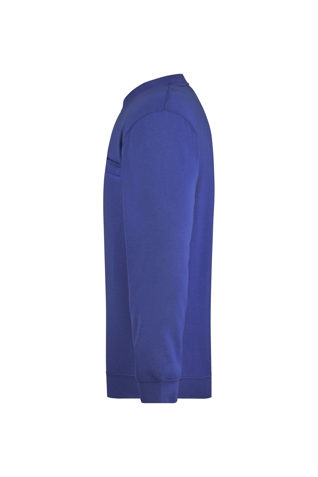 Pullover Herren Blau – Men's Round Sweat Pocket, Detailansicht