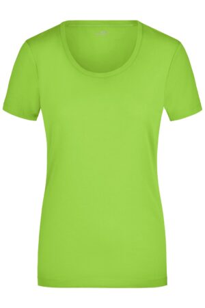 T-Shirt Damen Schwarz – Ladies' Stretch Round-T
