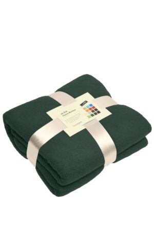 Decke Unisex Schwarz – Fleece Blanket