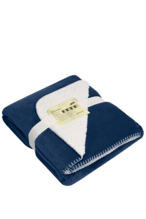 Decke Unisex Grau/Braun/Schwarz – Cosy Hearth Blanket