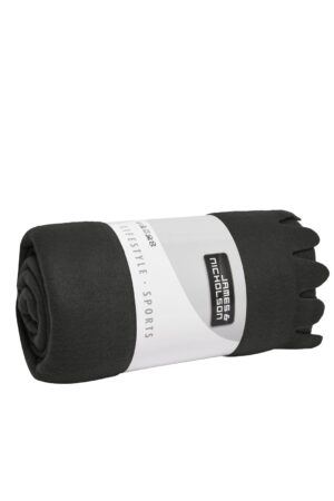Decke Unisex Schwarz – Fleece Blanket